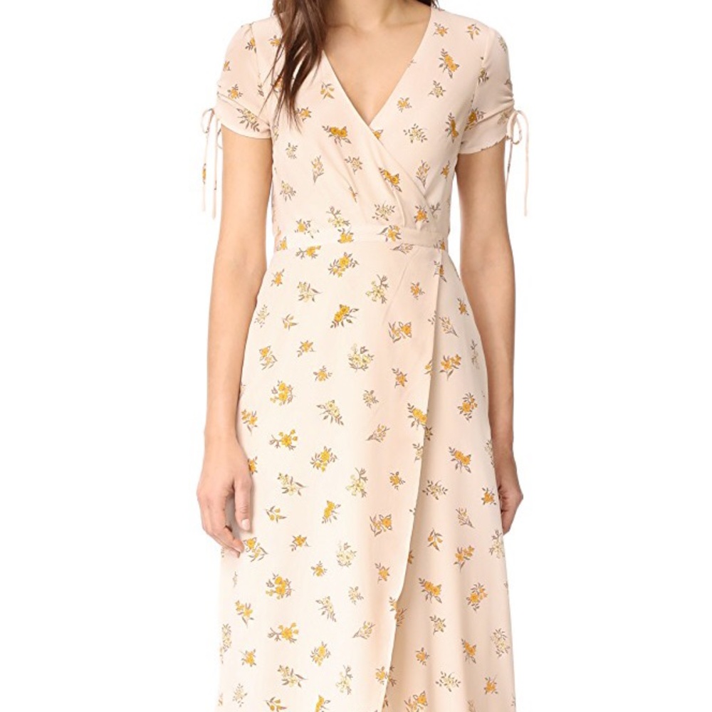 Madewell Field Bouquet Midi Dress - Picture 2 of 3